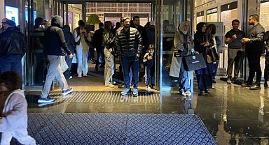 İstinyePark AVM otoparkında yangın çıktı