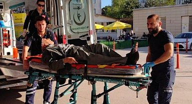 Karşıya Geçmek İsteyen Yaşlı Adama Araç Çarptı