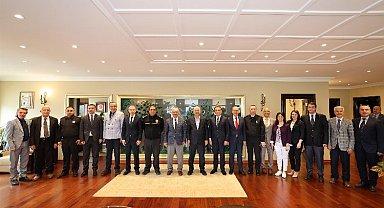 Kaymakam Özyiğit'ten Başkan Büyükgöz'e hayırlı olsun ziyareti