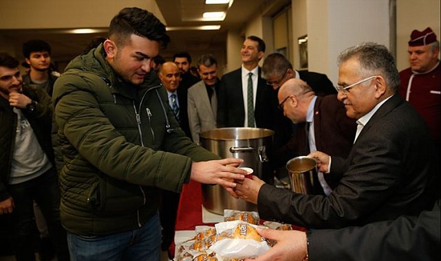 Kayseri'de gençlere 10 milyon porsiyon çorba ikramı