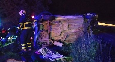 Keşan'da kaza: 1 ölü, 1 yaralı