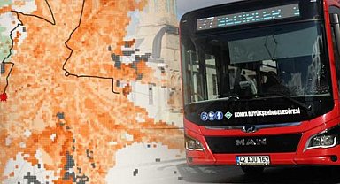 Konya toplu ulaşımda örnek şehir