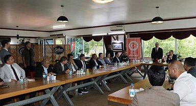 Kubilay ve Ömeroğlu muhtarları ağırladı