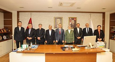 Milletvekillerinden Çiftçi'ye hayırlı olsun ziyareti