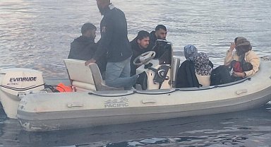 Muğla açıklarında düzensiz göçmen avı