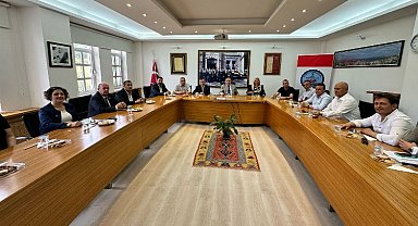 Muhtarlar, Kaymakam Türköz ile ilk toplantısını yaptı