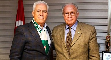 Mustafa Bozbey'e Bursaspor Kulübü'nden tebrik