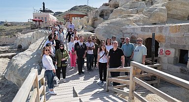 NEVÜ Turizm Fakültesi öğrencileri Kayaşehir'i gezdi