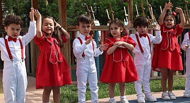 Nilüferl'de miniklerden renkli gösteriler