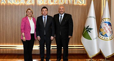 Osmangazi'ye İzmit'ten 'hayırlı olsun' ziyareti