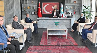 Rektör Kibar'dan Başkan Zeyrek'e hayırlı olsun ziyareti