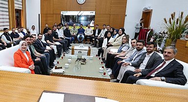 Sakarya'da Başkan Alemdar'a TBMM'den ziyaret