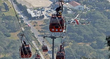 Teleferikte Mahsur Kalan 137 Kazazede Kurtarıldı