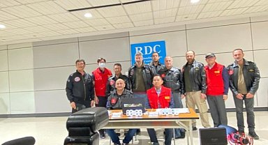 Türk arama kurtarma ekibi Tayvan'a vardı