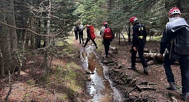 Uludağ'da JAK timlerinden tatbikat