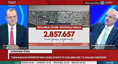 Bakan Uraloğlu'ndan Bursa'ya yeni otoyol müjdesi! 