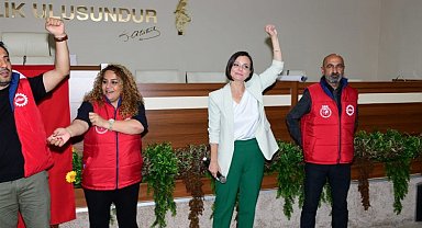 Başkan Kınay: "Bugün salonlarda yarın alanlarda olacağız"