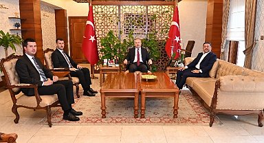 Başkan Rasim Arı'dan Nevşehir Valisi Ali Fidan'a ziyaret