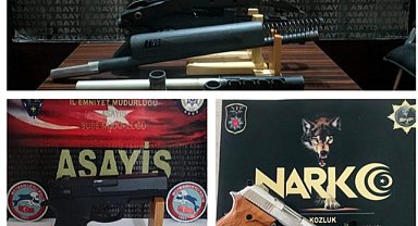 Batman'da ruhsatsız silahlara yönelik operasyonda 11 gözaltı