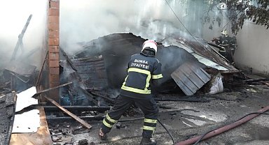 Bursa'da korkutan yangın! 