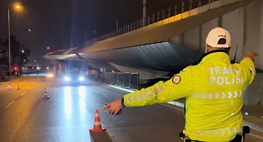 Bursa'da kuralla uymayan sürücülere ceza yağdı