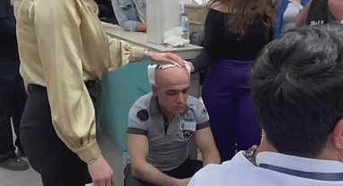 Bursa'da metro istasyonunda güvenlik görevlisine saldırı