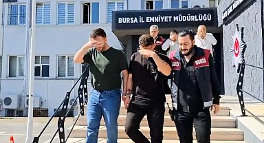 Bursa'da yaşlı adamı soyan zanlılar tutuklandı 