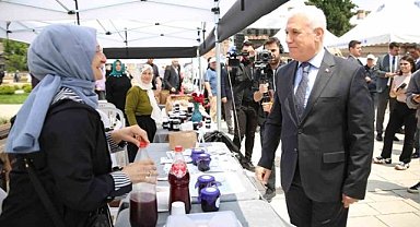 Bursa mutfağının lezzetleri etkinlikte sergilendi