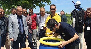 BUÜ Spor Festivali'nde nefes kesen anlar! 