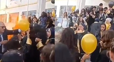 Gaziantep'te mezuniyet kutlamasında balonlar patladı: 8 öğrenci yaralı