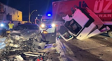 Görüntüler Başiskele'deki kazadan; savaş alanından değil!