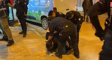 İnegöl'de derbinin ardından taraftarlar arasında kavga