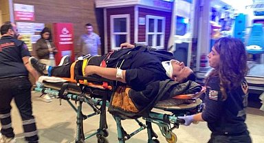 İnegöl'deki motosiklet kazasında 1'i ağır 2 yaralı!