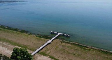 İznik Gölü yoğun yağmurlardan olumlu etkilendi