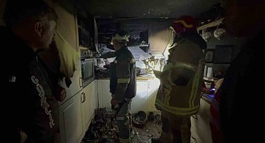 İznik'teki ev yangını kontrol altına alındı