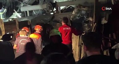 Kahramanmaraş'taki fabrikadaki patlamada yaralılar var!