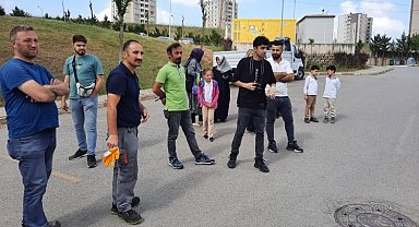 Kocaeli İtfaiyesi'nden site sakinlerine eğitim