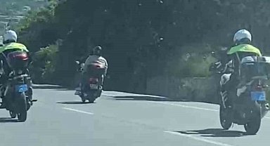 Mudanya'daki polis-motosikletli kovalamacası cezayla sonlandı