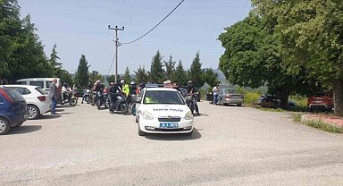 Orhaneli'nde 19 Mayıs'a özel Motosiklet Turu etkinliği