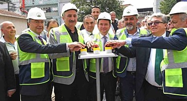 Osmangazi'nin Çirişhane Mahallesi'nde temel atma töreni