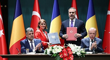 Türkiye-Romanya görüşmelerine ilişkin basın toplantısı