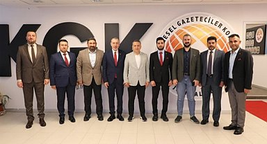 Türkmen Bakan Maruf ve heyetinden KGK ziyareti