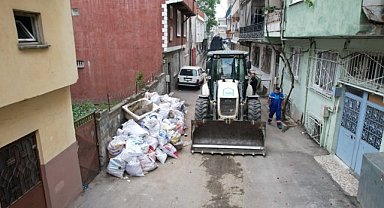 Yıldırım'da hummalı temizlik çalışması