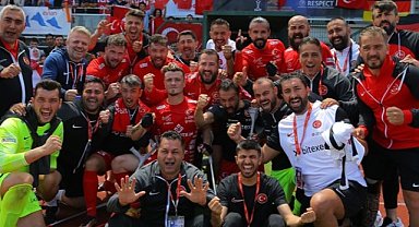 Ampute Milli Futbol Takımı ülkemize 3. kez gurur yaşattı!