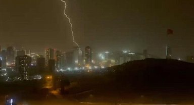 Ankara'daki sağanak yağış ve kuvvetli fırtınada 1 ölü ve 1 yaralı