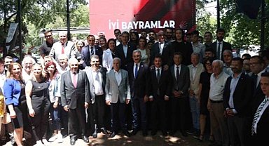 Başkan Özdemir bayramlaşma törenine katıldı