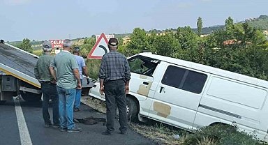 Bursa-Ankara karayolu İnegöl geçişindeki kazada 5 yaralı