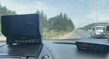 Bursa'da bayram tatili yoğunluğuna trafik kontrolü