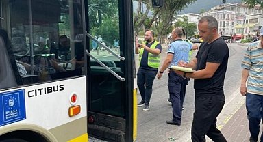 Bursa'da BURULAŞ ekipleri harekete geçti