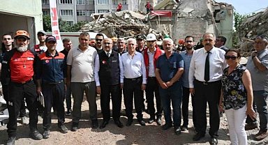 Bursa'da deprem tatbikatı başarıyla tamamlandı